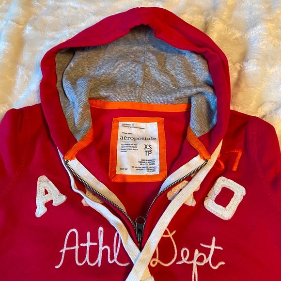 2/$40 Aeropostale Hoodie Ladies Juniors Size XS - Picture 2 of 9